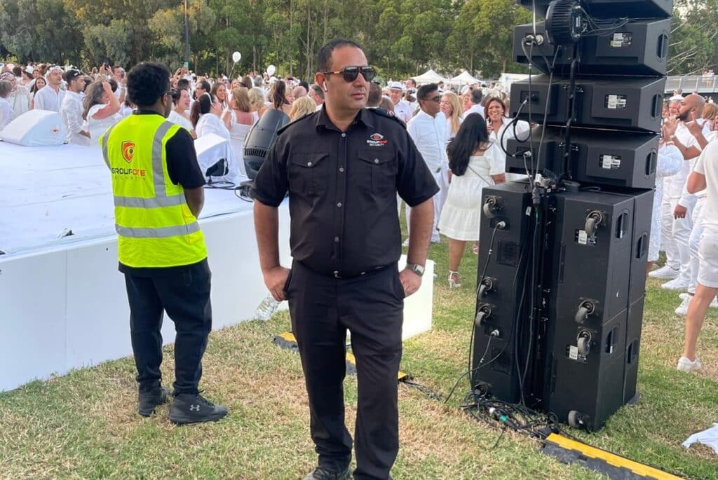 Melbourne security guard