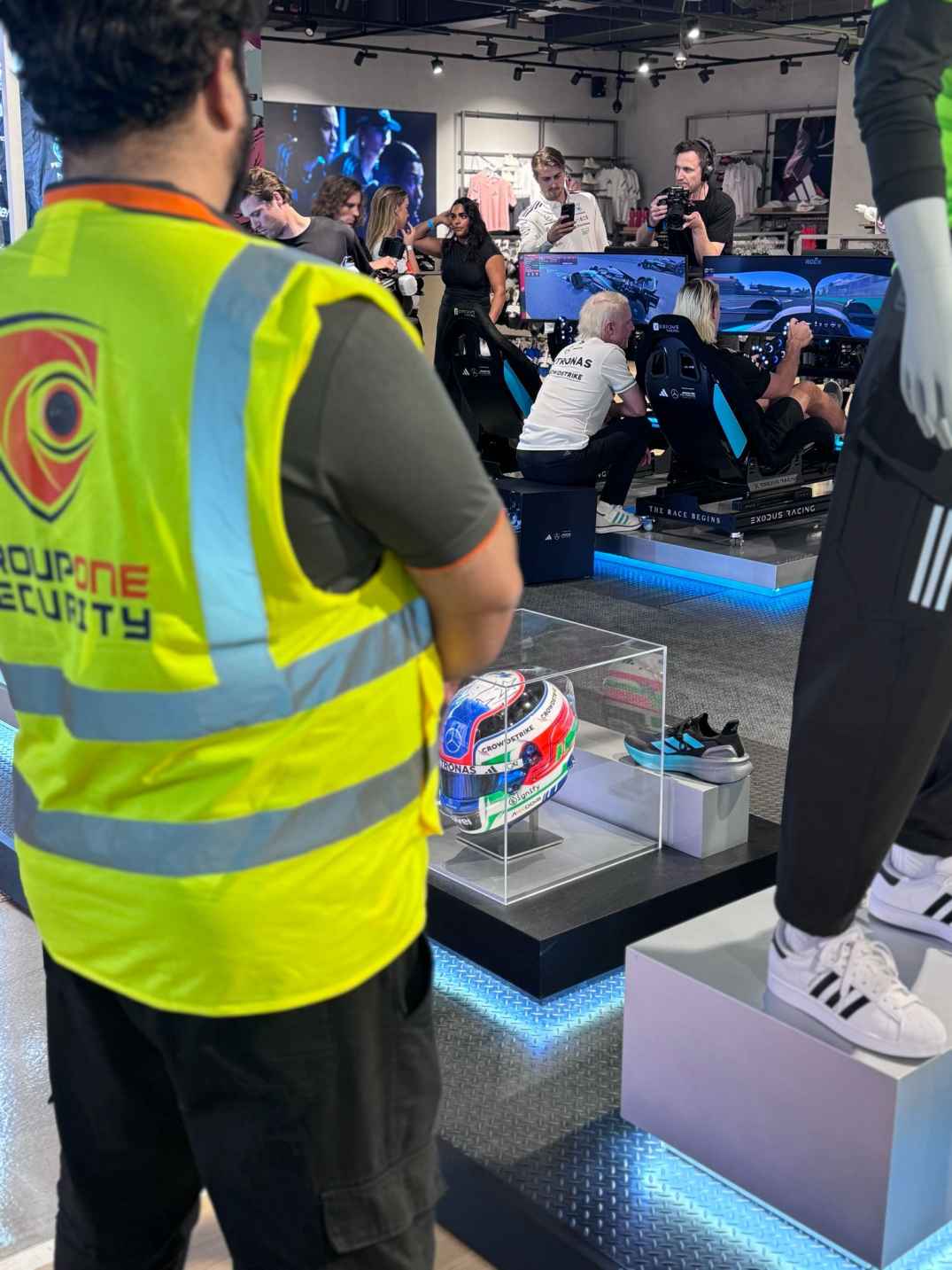 f1 event security guards